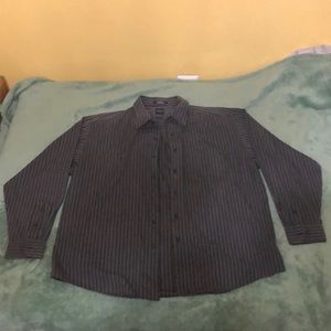 Men’s striped dress shirt large 16-16 1/2 from Arrow